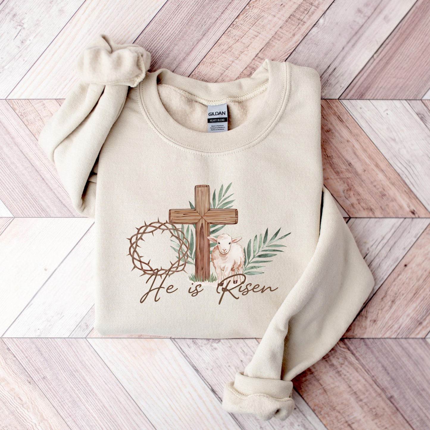 He Is Risen Easter Sweater