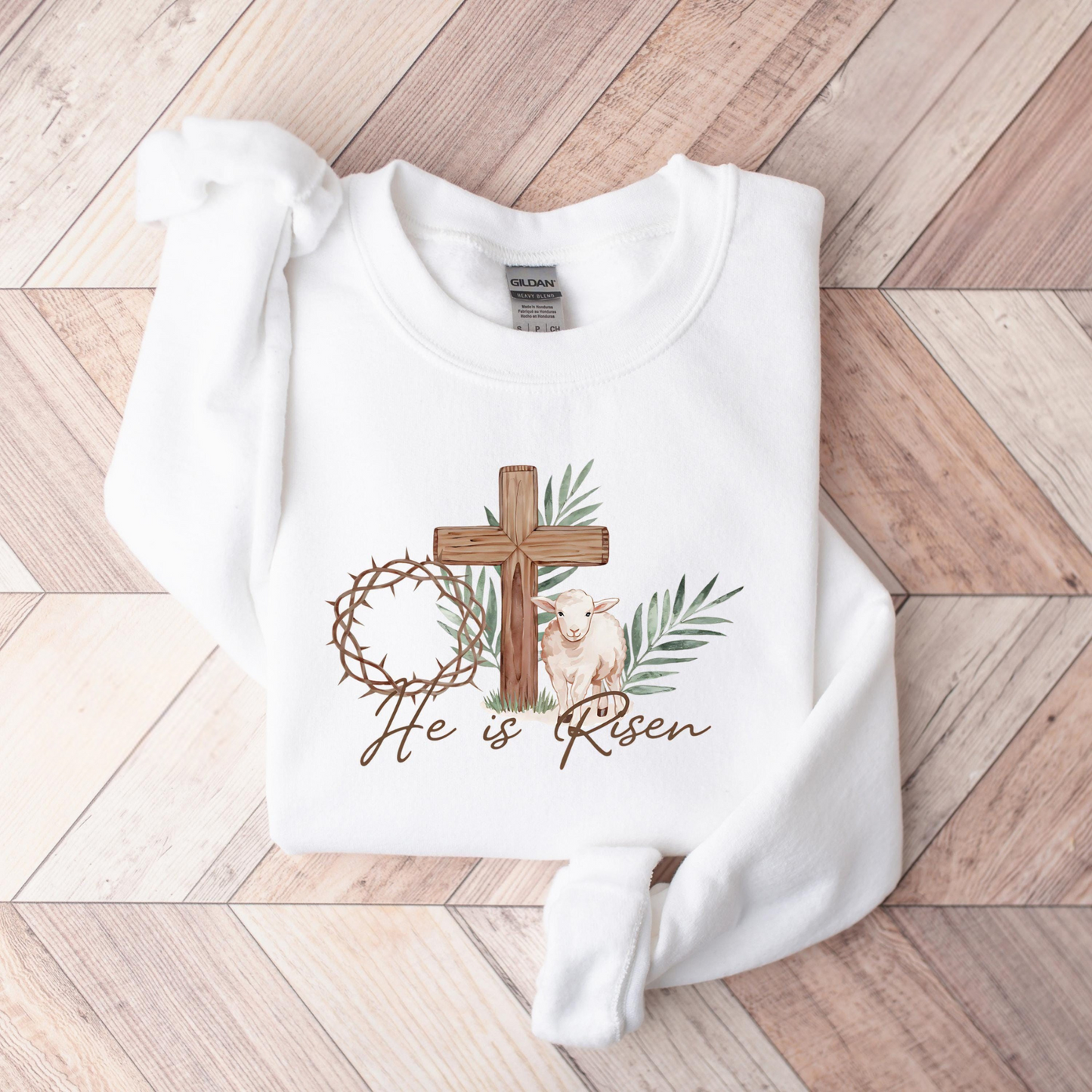 He Is Risen Easter Sweater