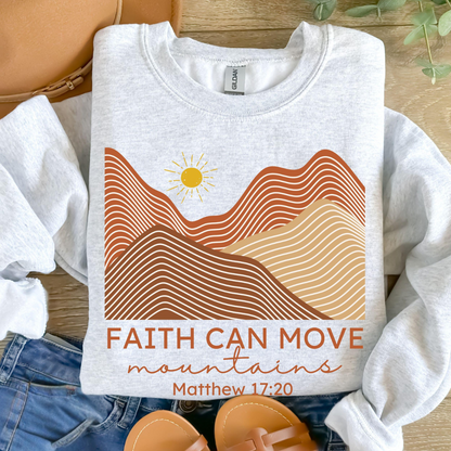 Faith Can Move Mountains Sweater V2