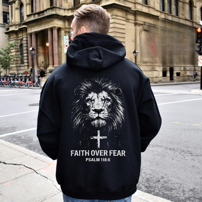 Men's Faith Over Fear Hoodie