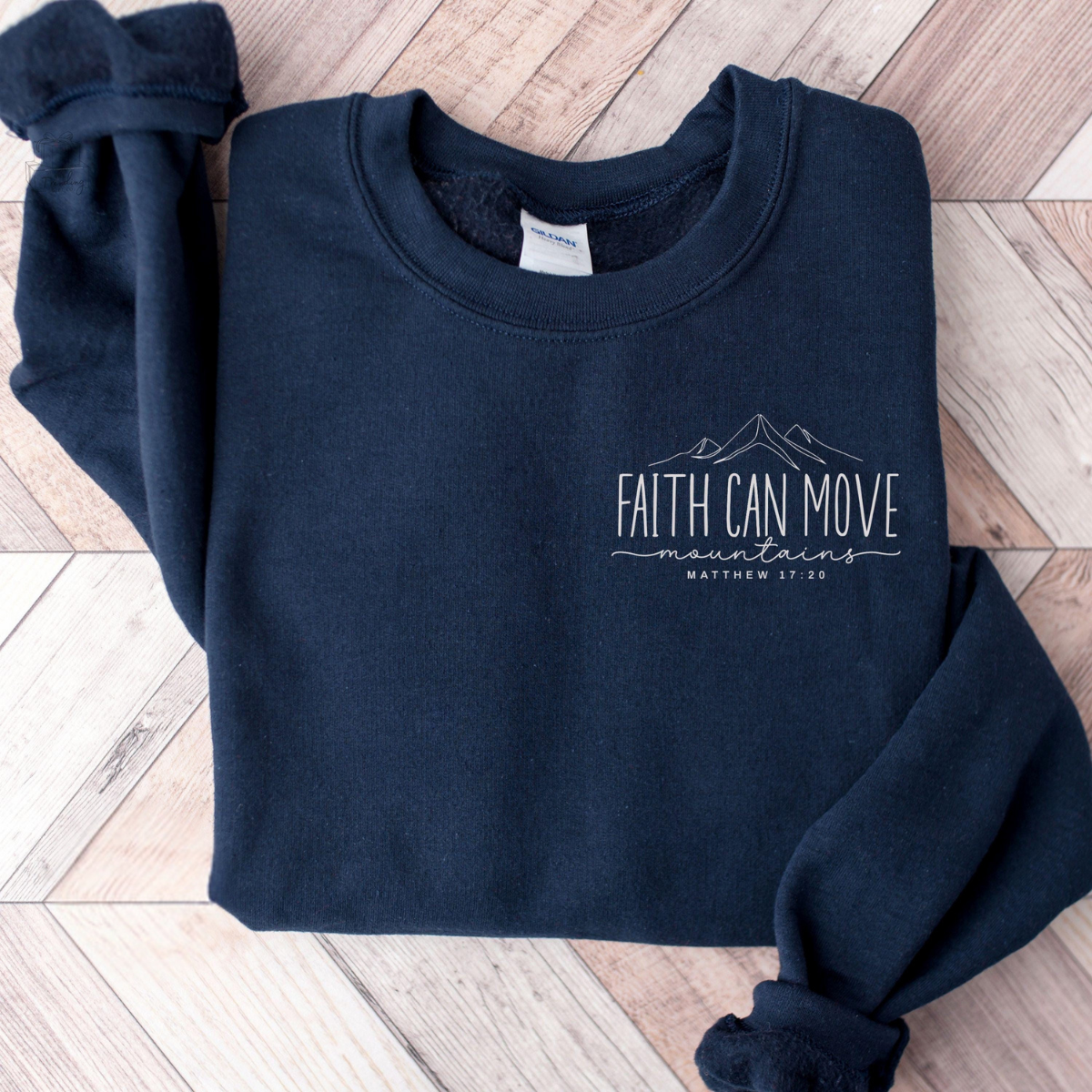Faith Can Move Mountains Sweater V3