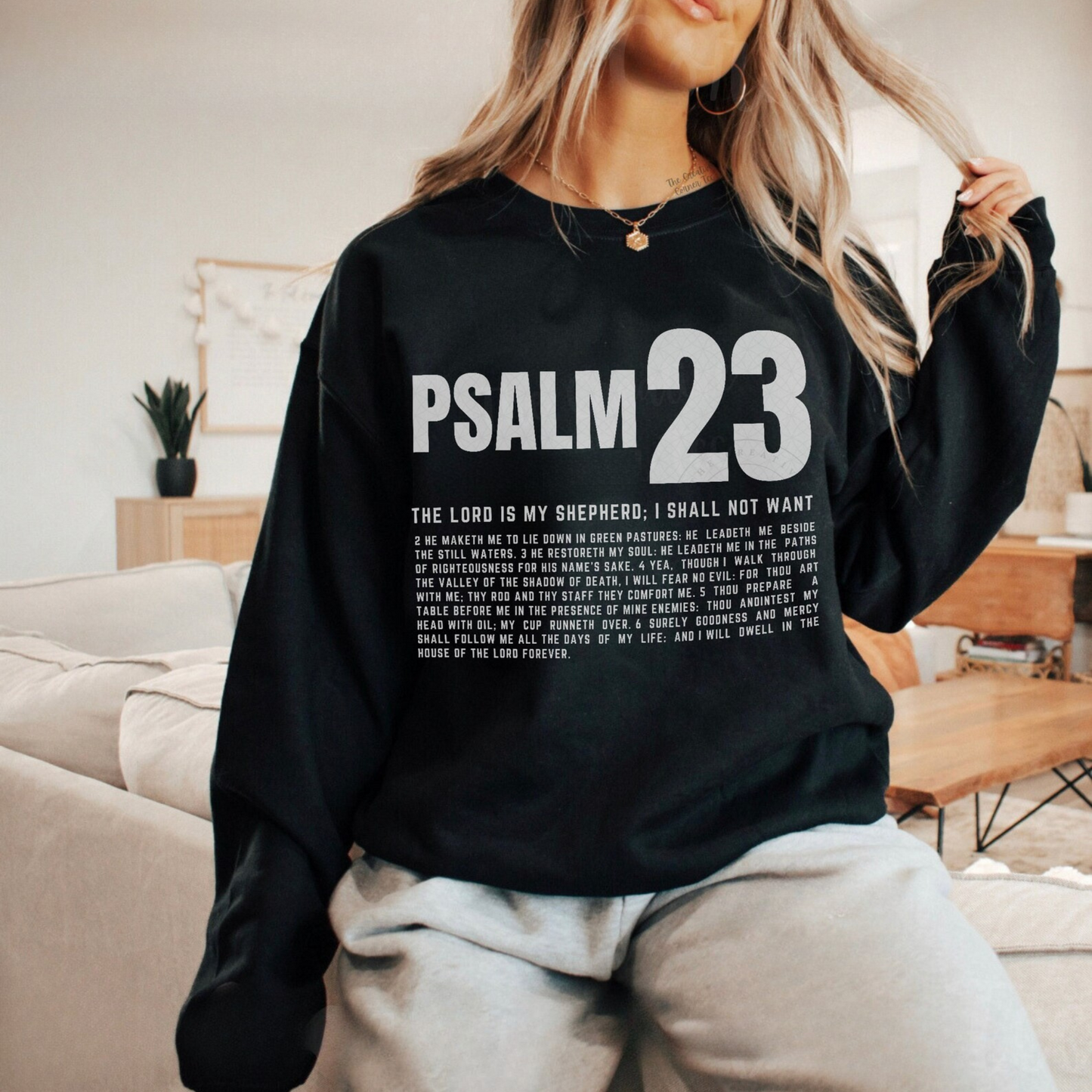 Psalm 23 Sweater