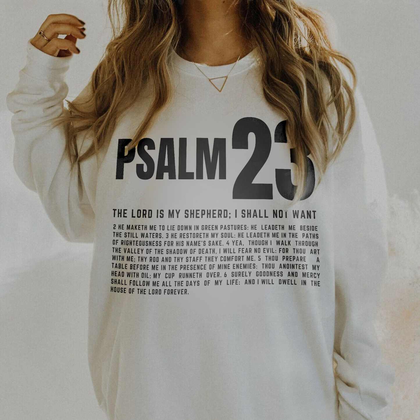 Psalm 23 Sweater