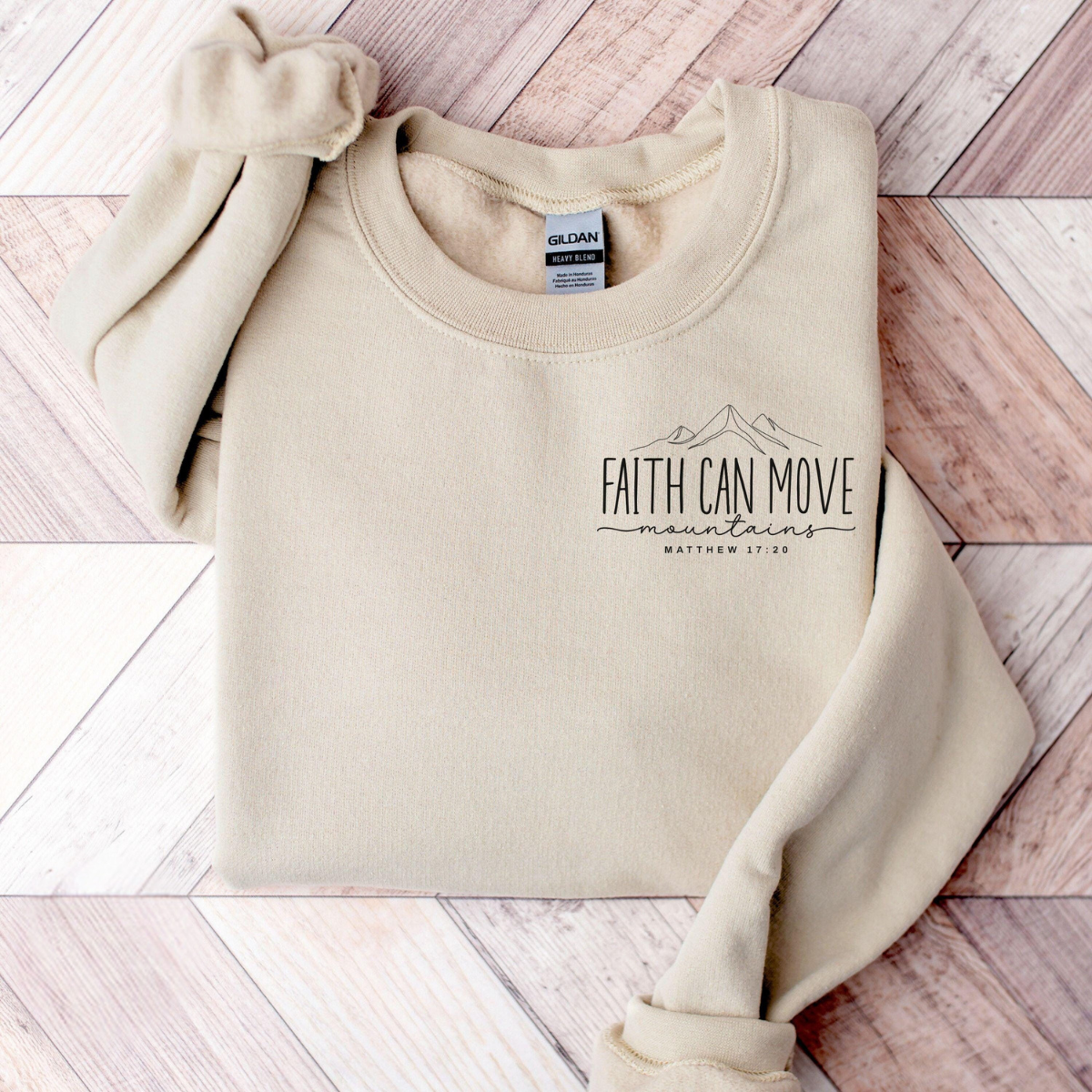 Faith Can Move Mountains Sweater V3