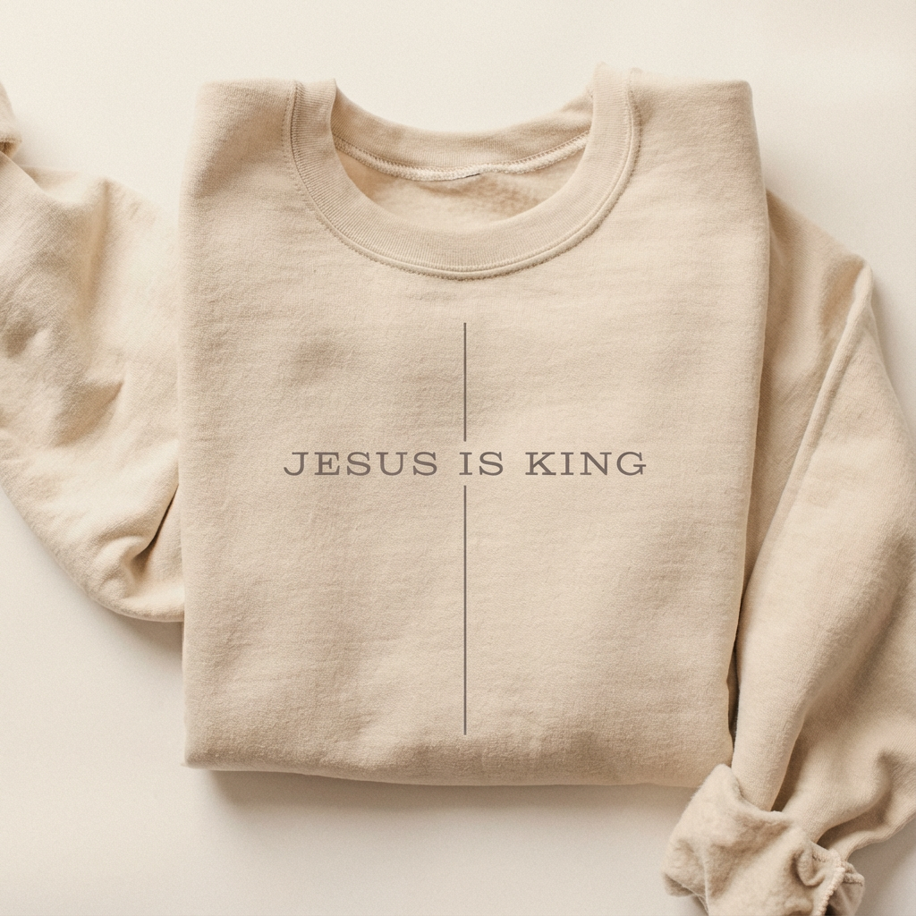 Jesus Is King Sweater