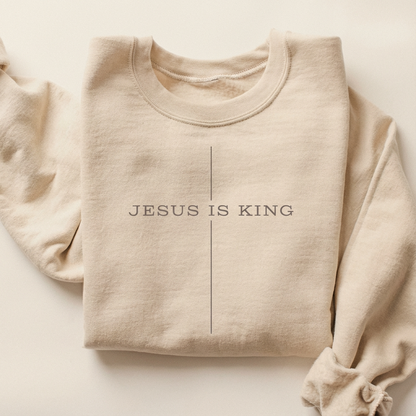 Jesus Is King Sweater