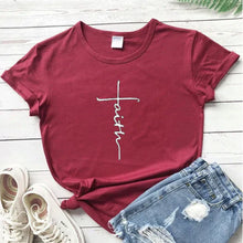 Afbeelding in Gallery-weergave laden, Women&#39;s Faith T-Shirt
