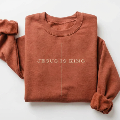 Jesus Is King Sweater