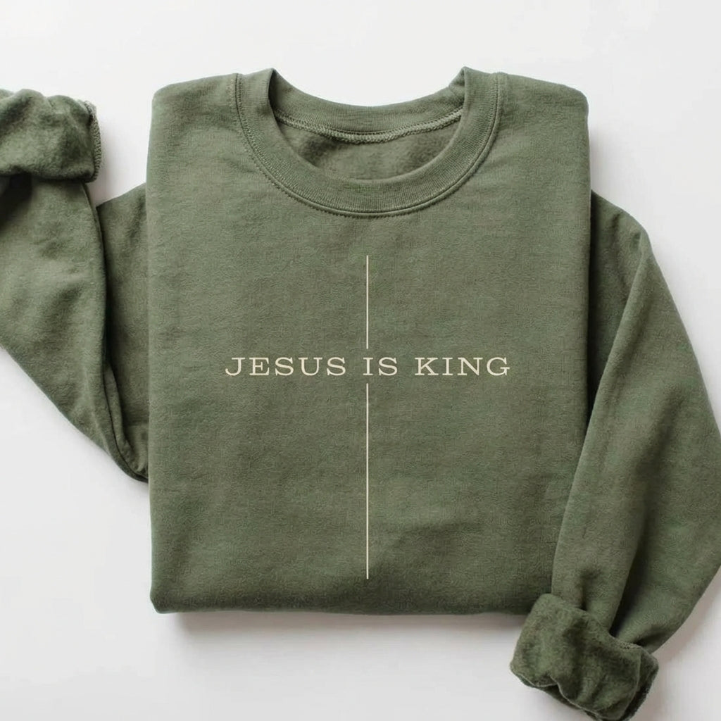 Jesus Is King Sweater
