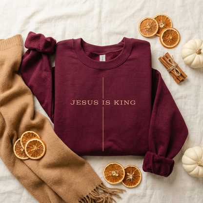 Jesus Is King Sweater