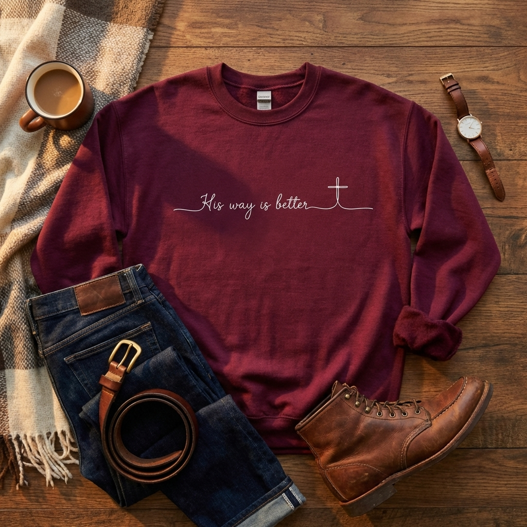 His Way Is Better Sweatshirt