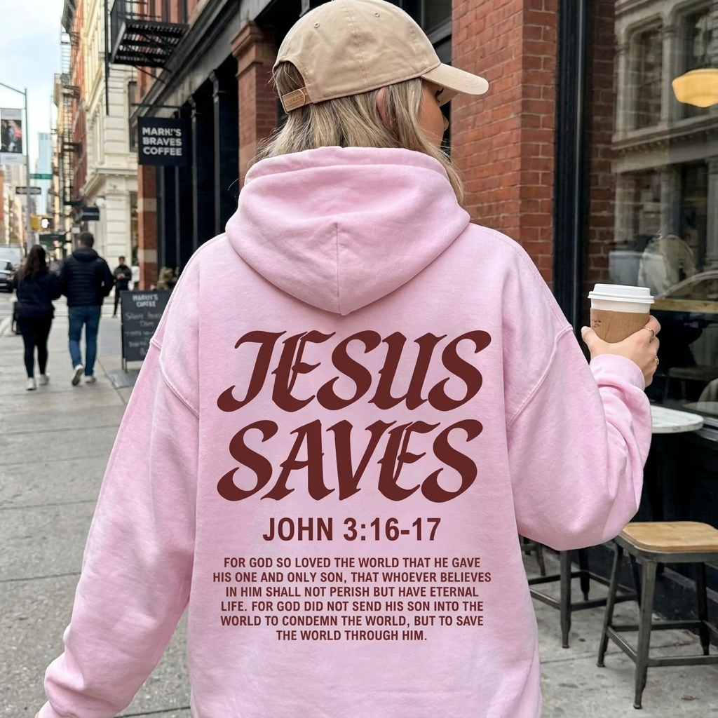 Jesus Saves Hoodie V14