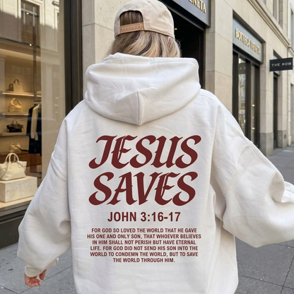Jesus Saves Hoodie V14