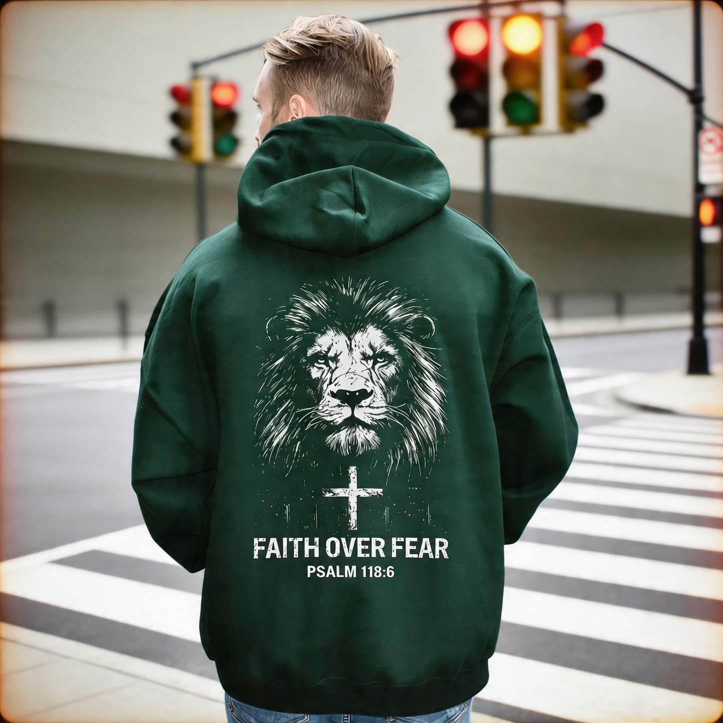 Men's Faith Over Fear Hoodie