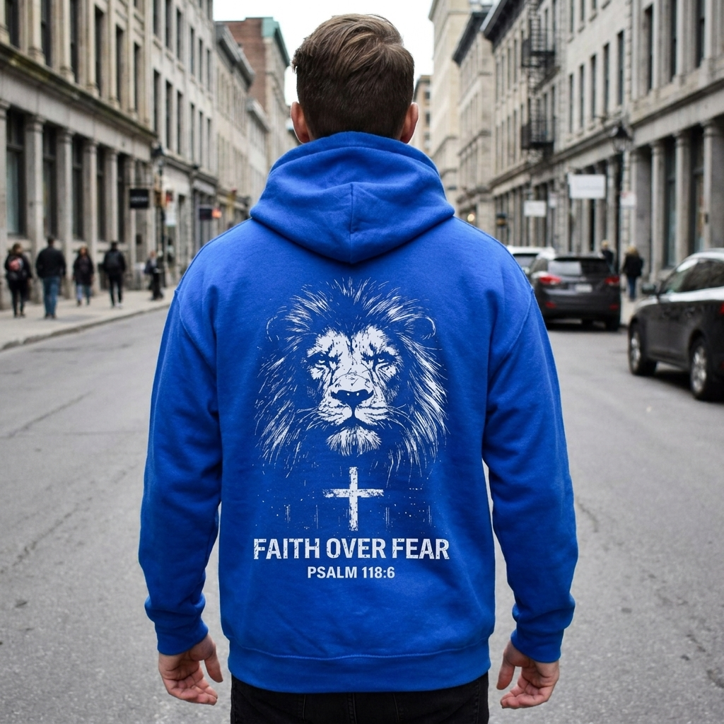 Men's Faith Over Fear Hoodie