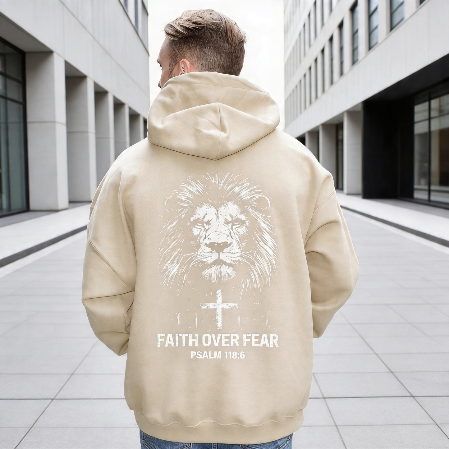 Men's Faith Over Fear Hoodie