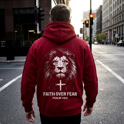 Men's Faith Over Fear Hoodie