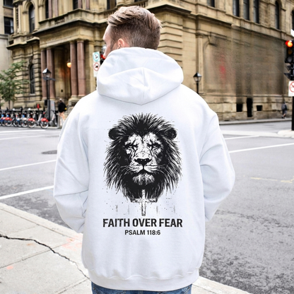 Men's Faith Over Fear Hoodie