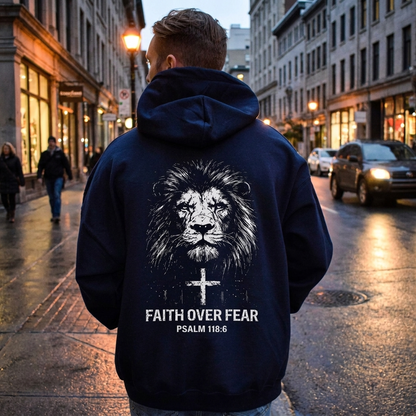 Men's Faith Over Fear Hoodie