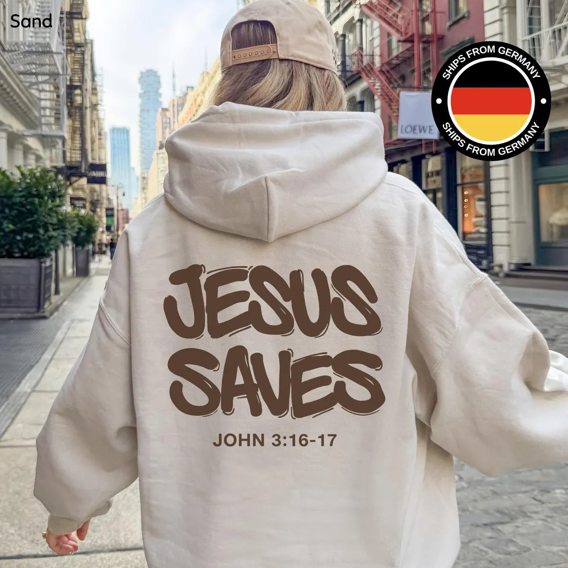Jesus Saves Sweatshirt