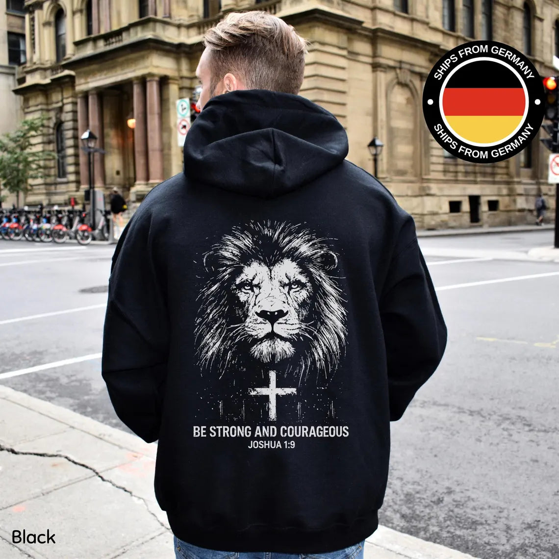 Be Strong And Courageous Sweatshirt