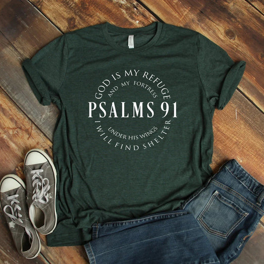 Psalm 91 Tee V3