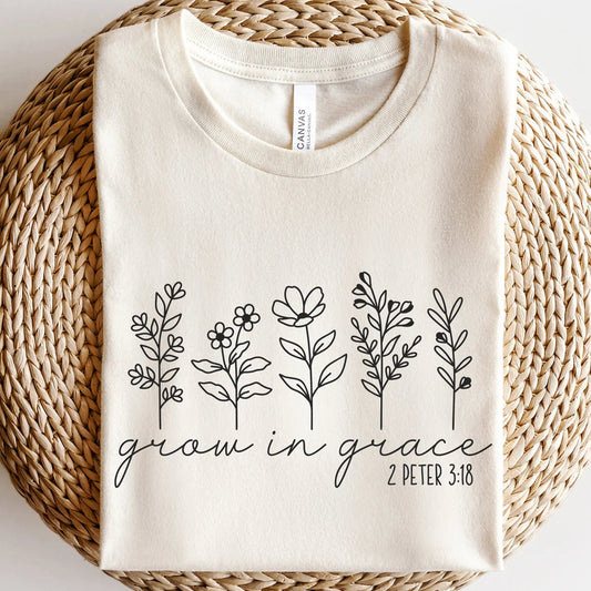 Grow In Grace Tee V2