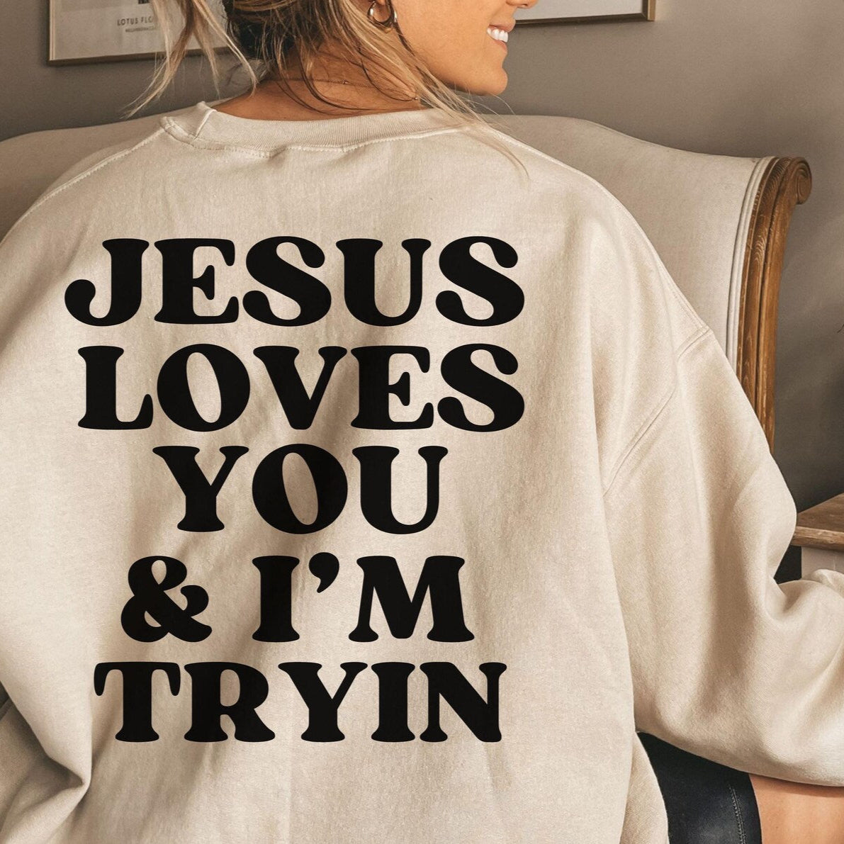 I'm Tryin Sweater
