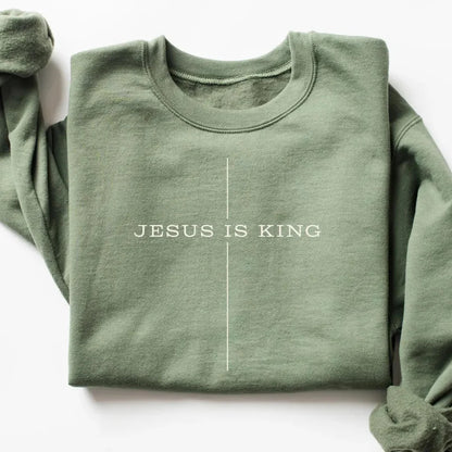 Jesus Is King Sweater