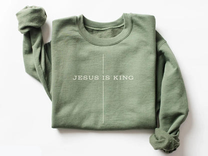 Jesus Is King Sweater