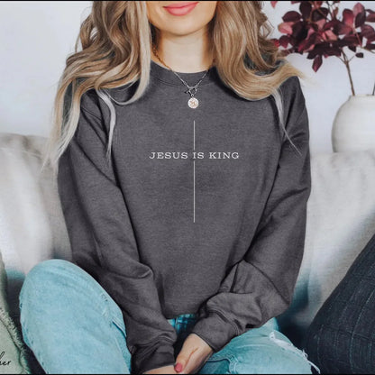 Jesus Is King Sweater