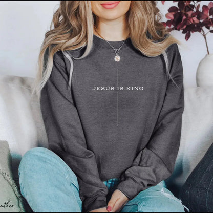 Jesus Is King Sweater