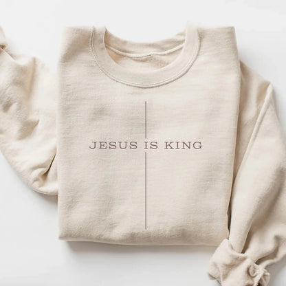 Jesus Is King Sweater