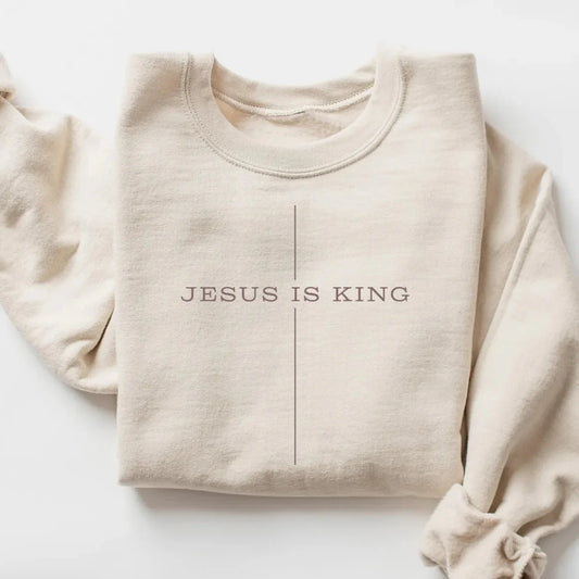 Jesus Is King Sweater