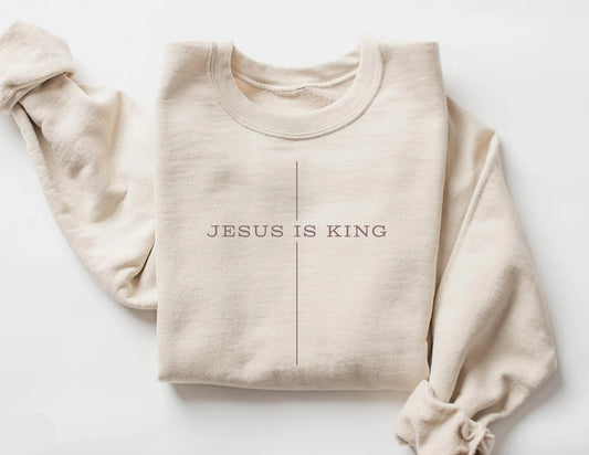 Jesus Is King Sweater
