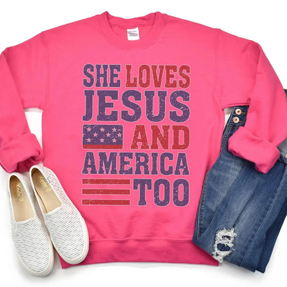 Jesus USA Sweater