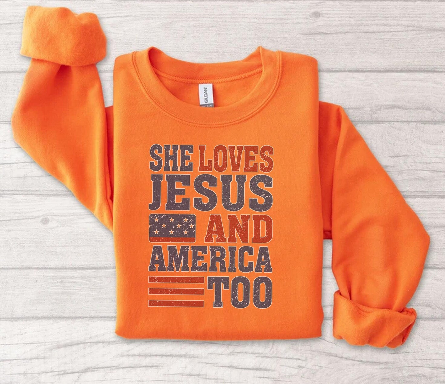Jesus USA Sweater