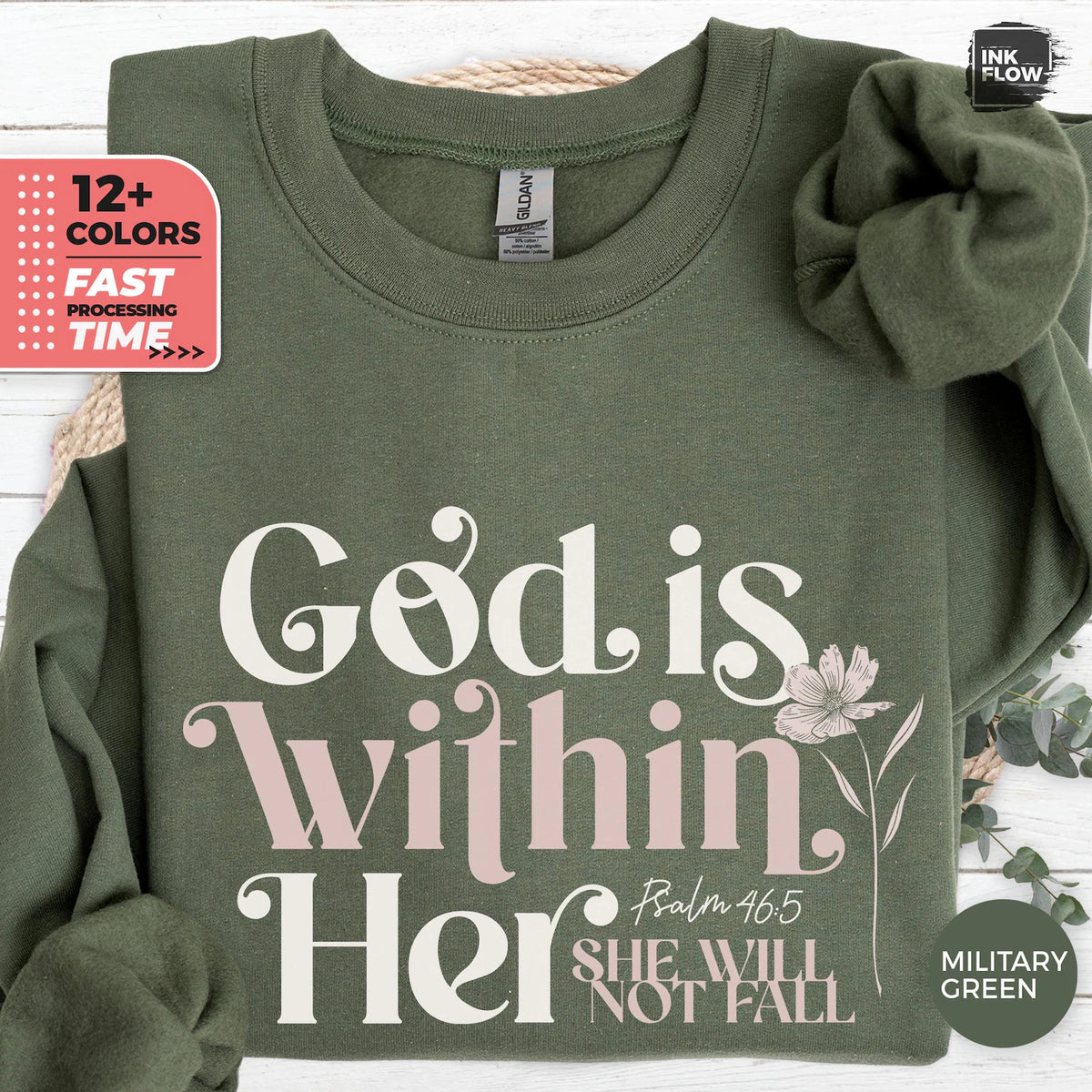 The God Is Within Her Sweatshirt