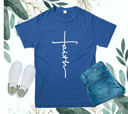 Men's Faith Cross Tee
