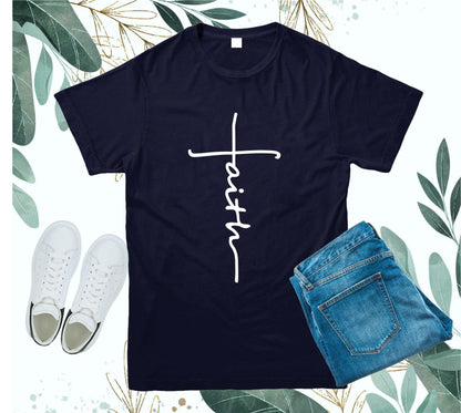 Men's Faith Cross Tee