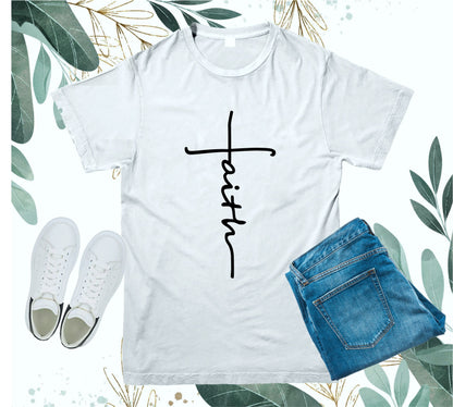 Men's Faith Cross Tee