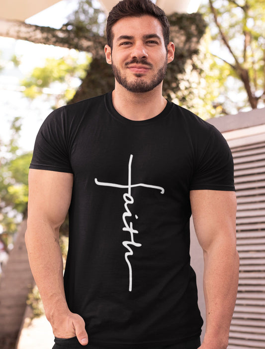 Men's Faith Cross Tee