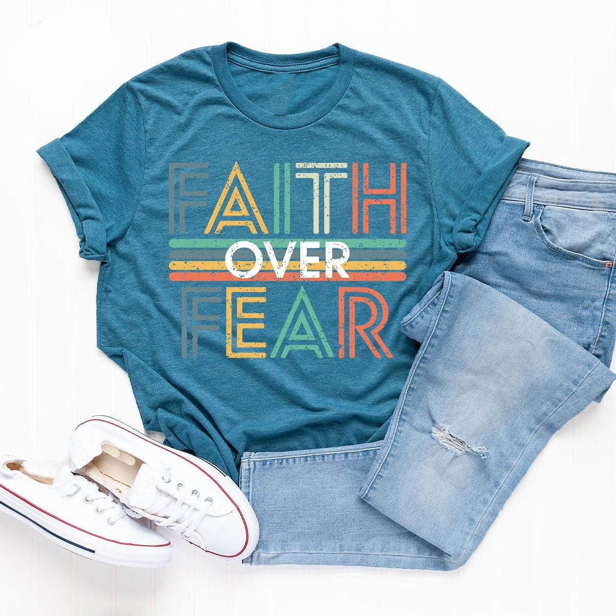 Faith Over Fear Tee V15