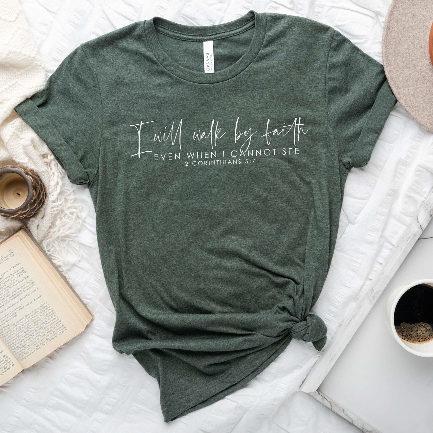 I Will Walk By Faith Tee