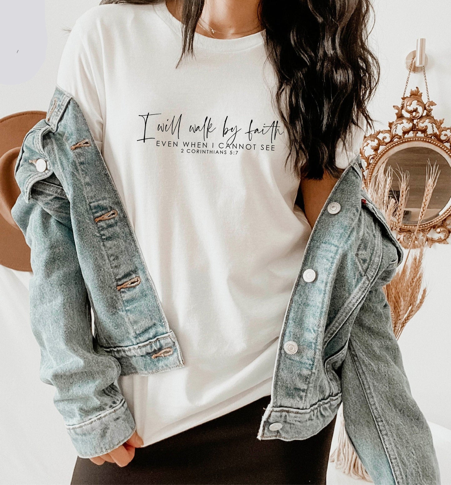 I Will Walk By Faith Tee