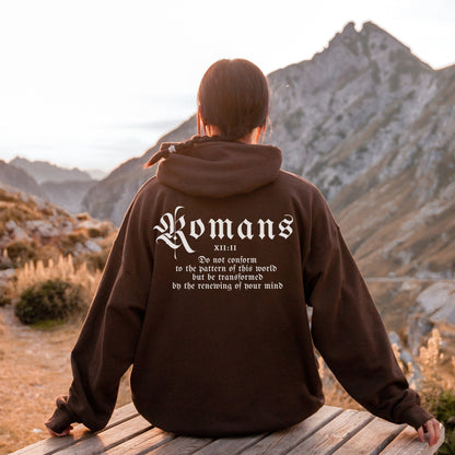 Romans 12:2 Hoodie