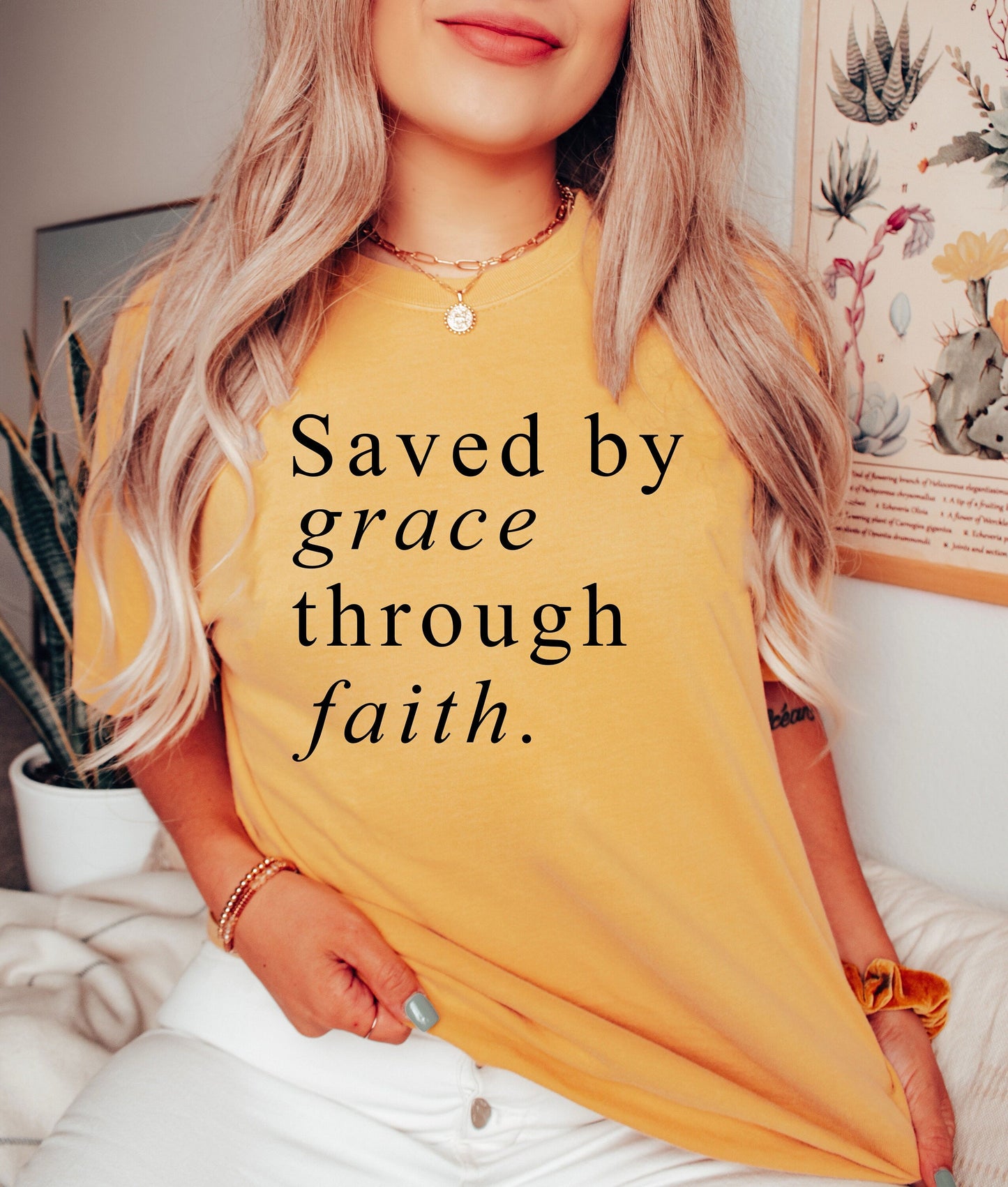 Saved By Grace Tee