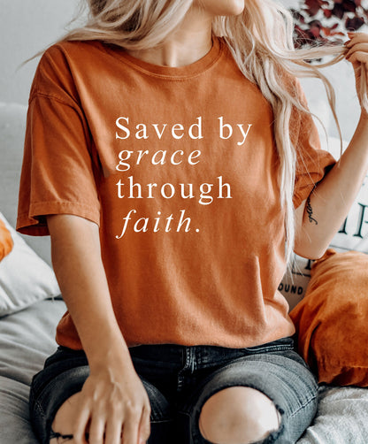 Saved By Grace Tee