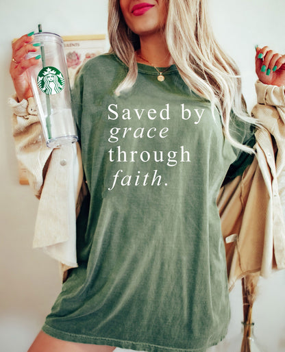 Saved By Grace Tee