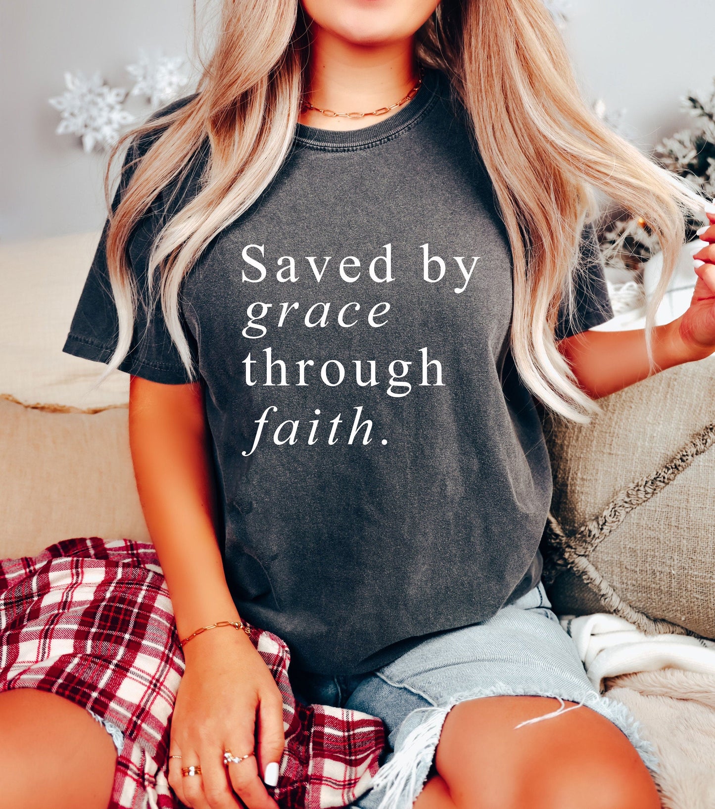 Saved By Grace Tee